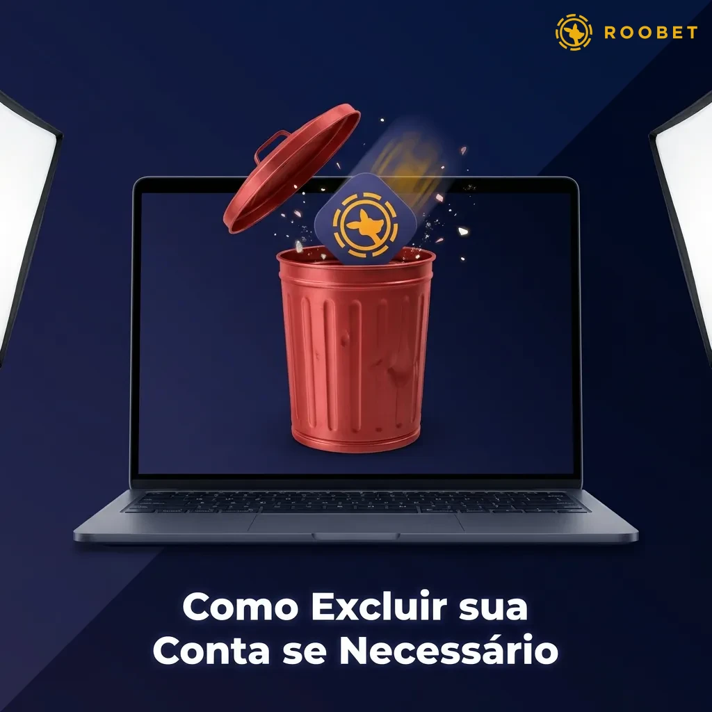 Guia passo a passo mostrando como excluir uma conta online através de configurações e suporte ao cliente