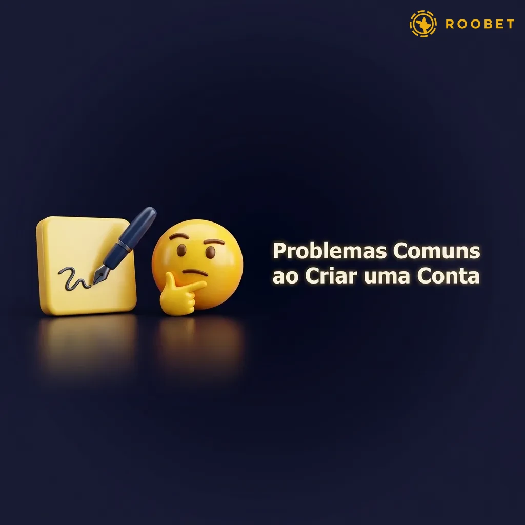 Troubleshooting guide showing common account creation problems and solutions for registration issues