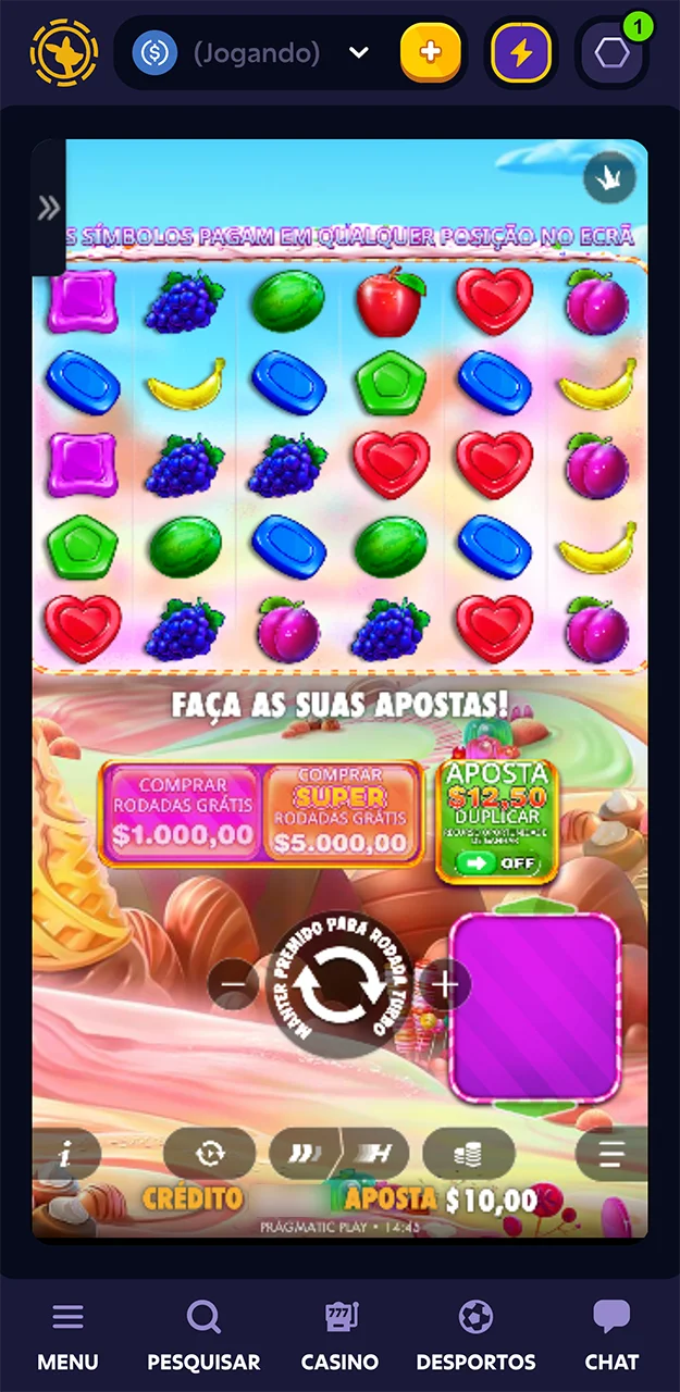 Comece a jogar no caça-níquel e a ganhar junto com o cassino Roobet.